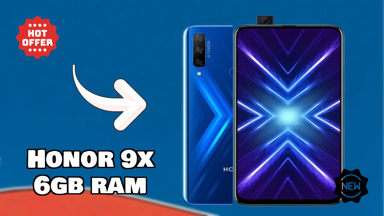 Honor 9X 6GB RAM Display Technology: IPS LCD Review