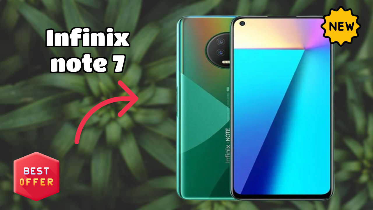 Infinix Note 7 Display Size: 6.95 Inches (17.65 Cm) Screen Quality