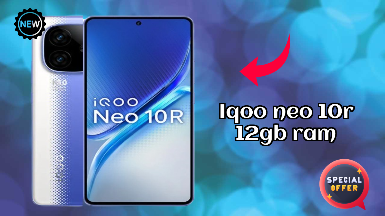 IQOO Neo 10R 12GB RAM Performance: 12 GB RAM Gaming Tested