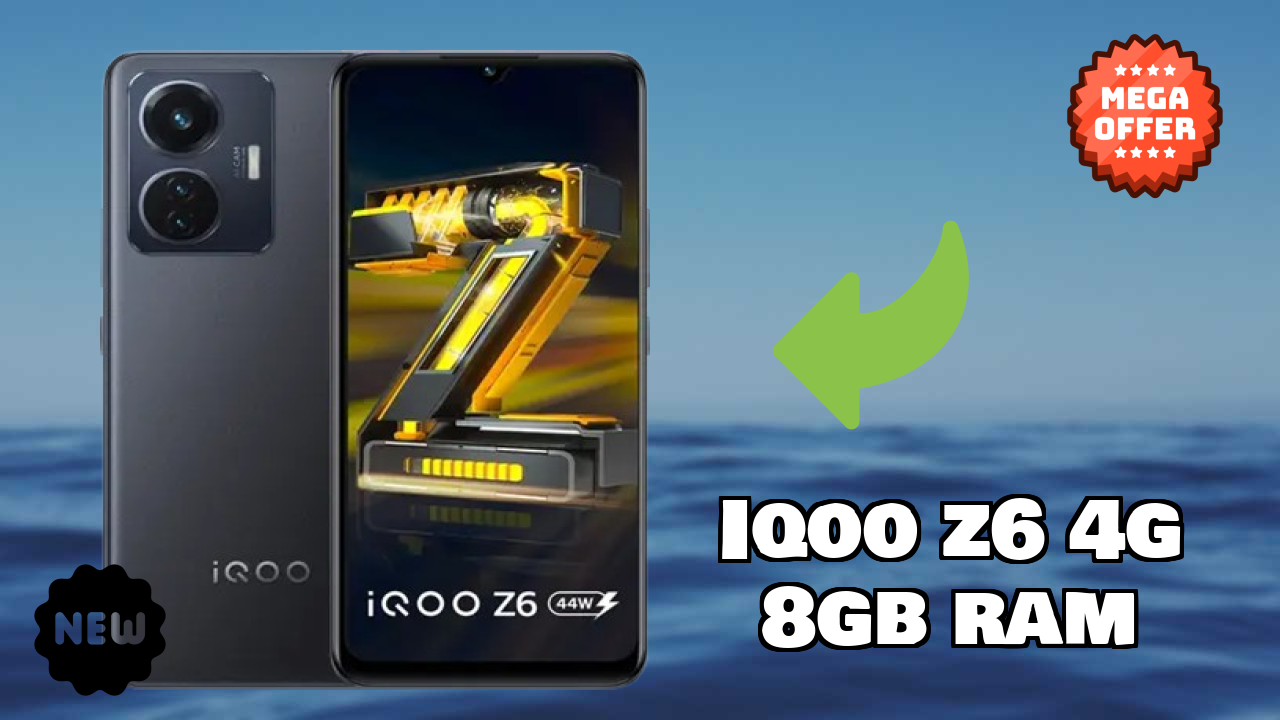 IQOO Z6 4G 8GB RAM at ₹11,990 - Best Features Explained