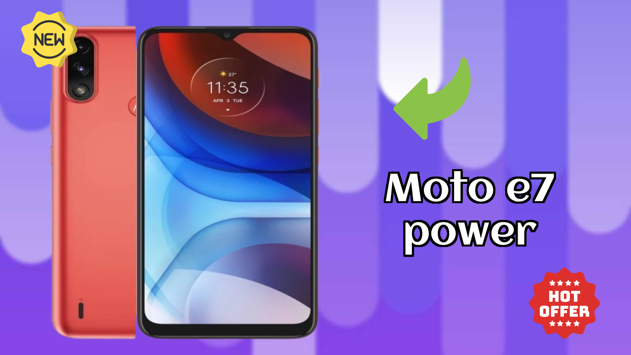 Motorola Moto E7 Power - Best Camera Phone Under ₹5,998