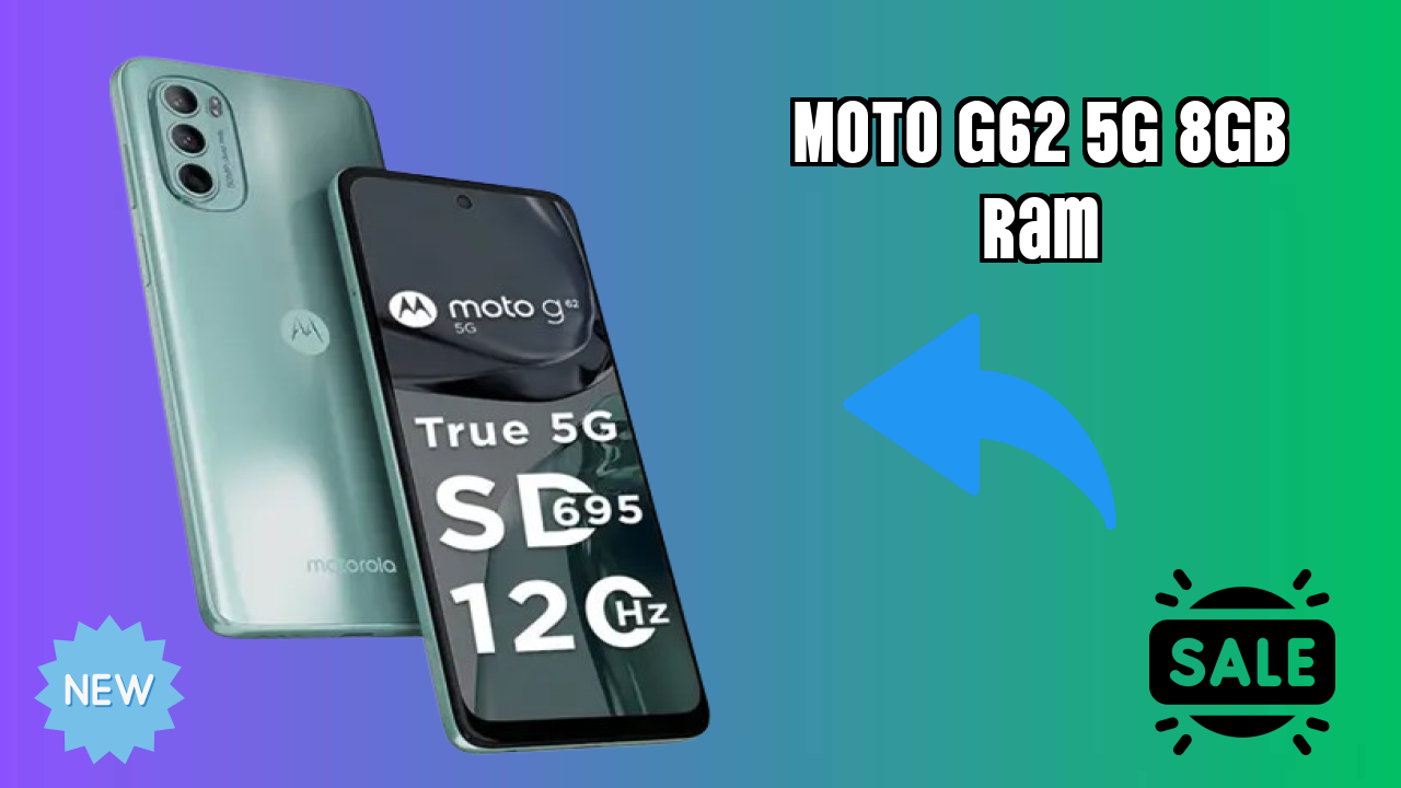 Moto G62 5G 8GB RAM Camera Quality: 16 MP Front Camera Selfie