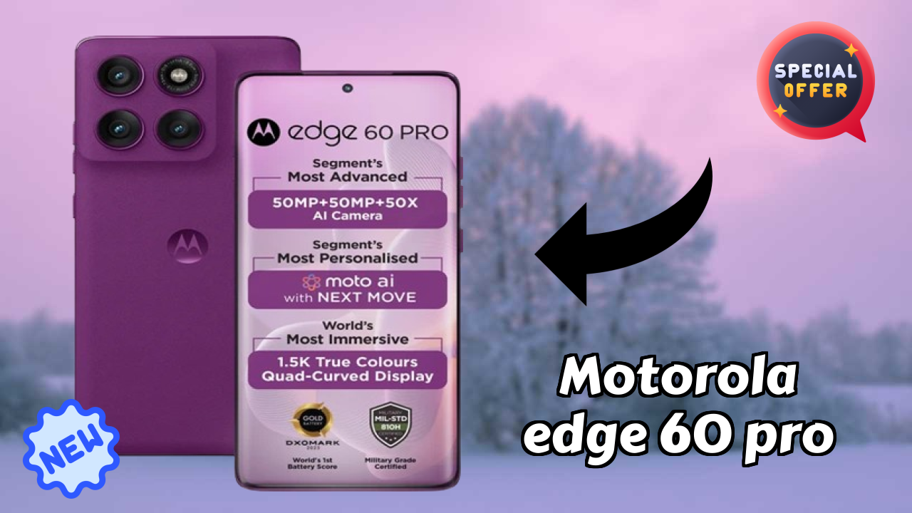 Motorola Edge 60 Pro Battery Test: 6000 MAh Endurance Check