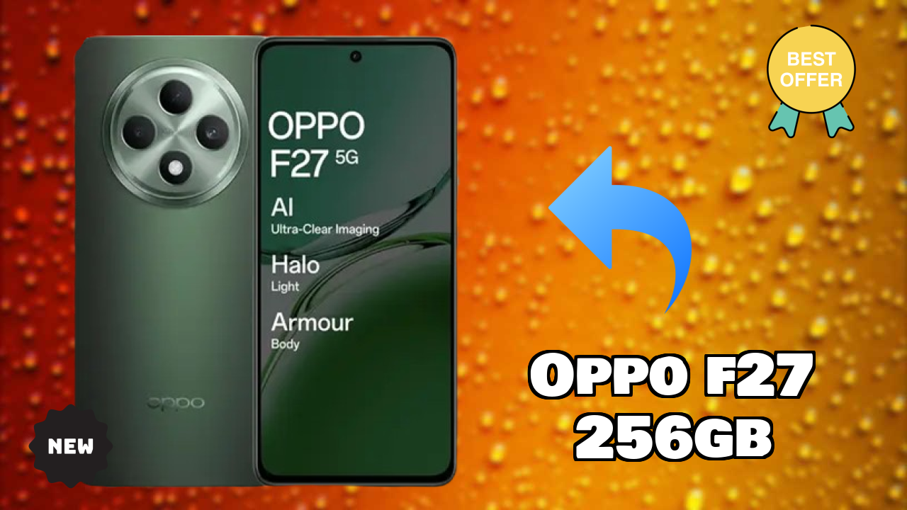 OPPO F27 256GB Display Technology: Flat OLED Review
