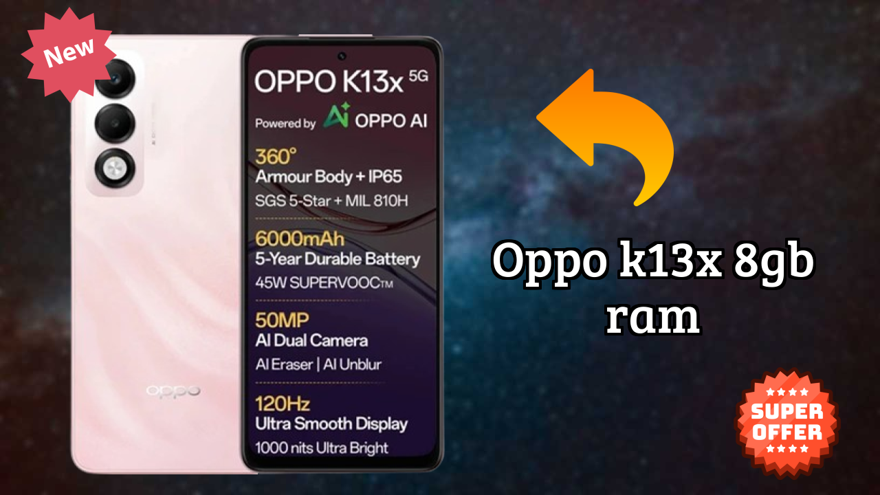 OPPO K13x 8GB RAM Test: 8 GB RAM Handles Multitasking?