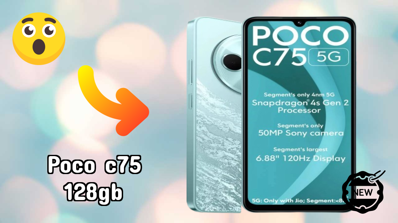 POCO C75 128GB Selfie Review: 5 MP Front Camera Quality Test