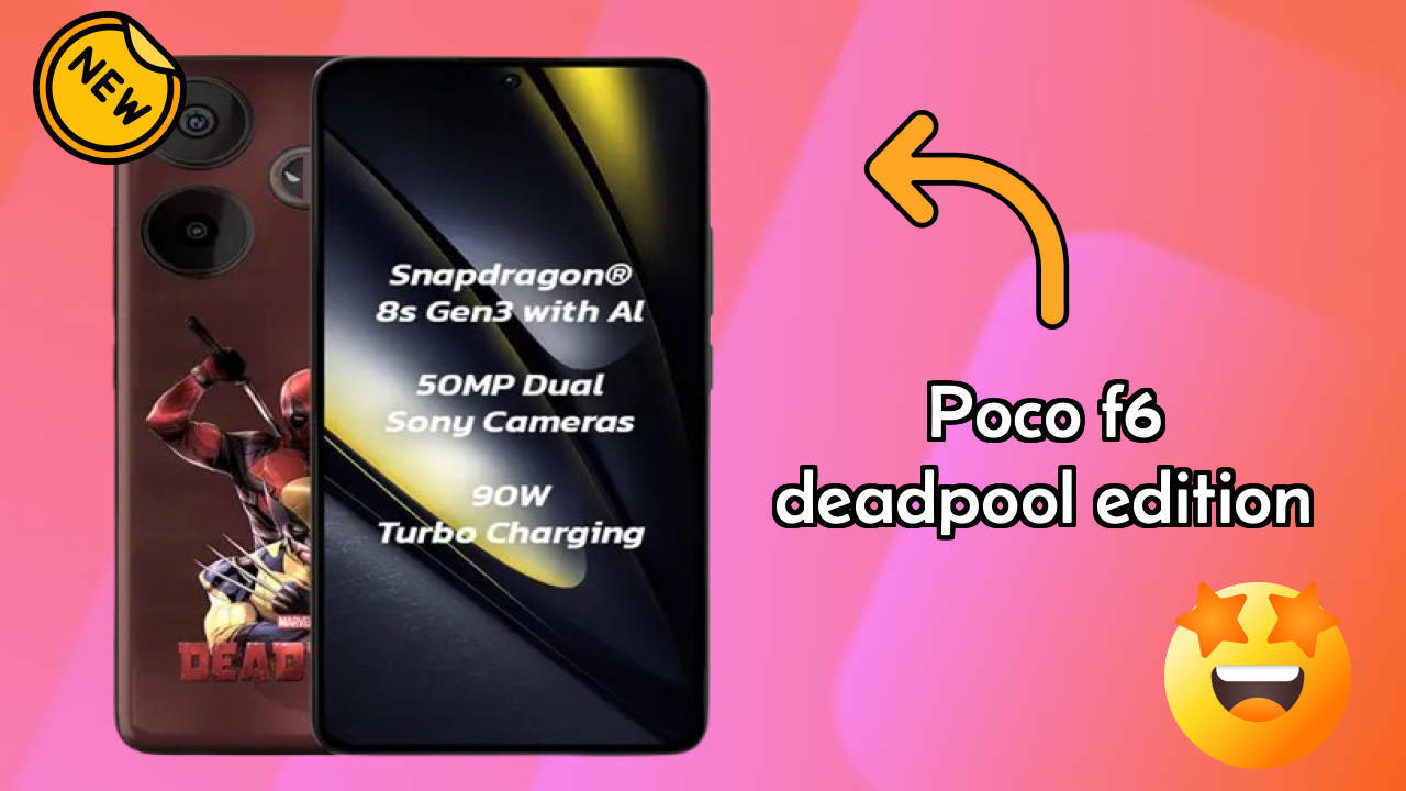 POCO F6 Deadpool Edition Display Review: 6.67 Inches (16.94 Cm) Screen Size
