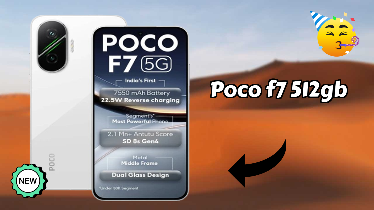POCO F7 512GB Display Size: 6.83 Inches (17.35 Cm) Screen Quality