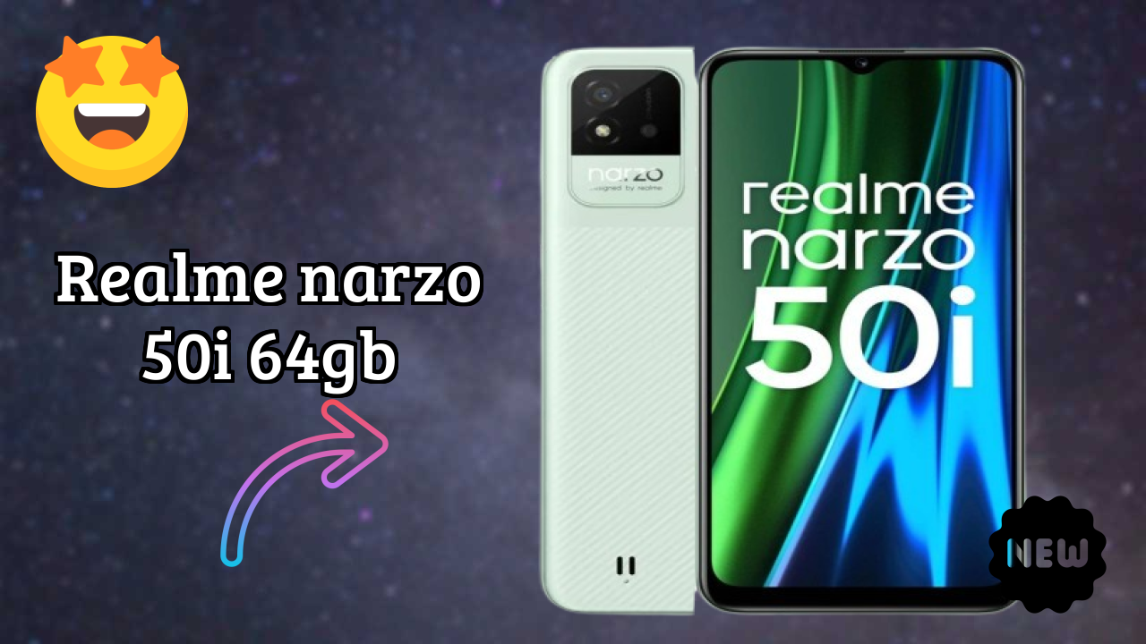 Realme Narzo 50i 64GB at ₹7,999 - Complete Specifications