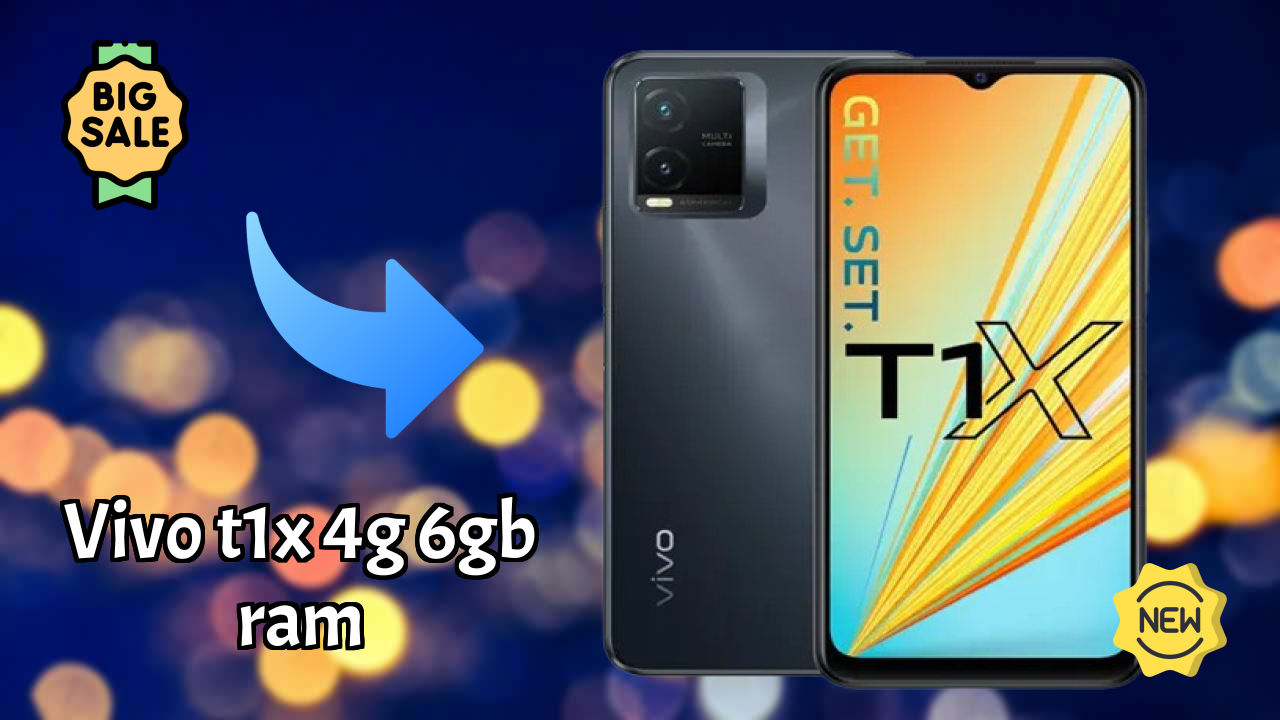 Vivo T1x 4G 6GB RAM Display Review: 6.58 Inches (16.71 Cm) Screen Size