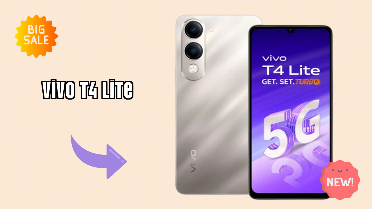 Vivo T4 Lite RAM Performance: 4 GB RAM Gaming Tested