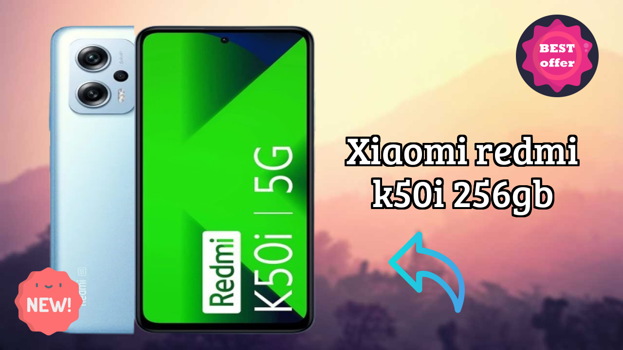 Xiaomi Redmi K50i 256GB Camera Quality: 64 MP + 8 MP + 2 MP Rear Camera Low Light
